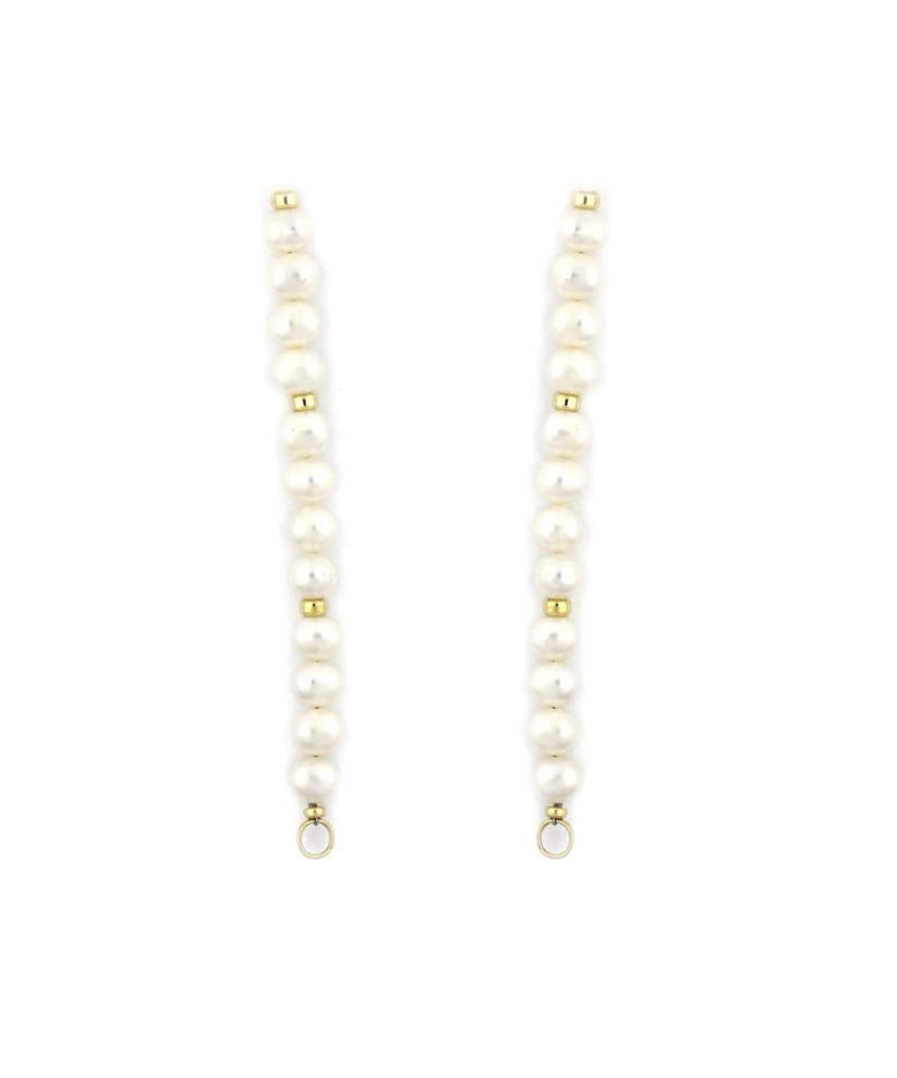 Lock Ready: Open 7mm Pearl Rondelle Strand