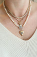 Lock Ready: Open 7mm Pearl Rondelle Strand