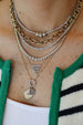 17" 14K Gold 9mm Circle Link Chain Necklace