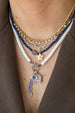 Madagascar Blue Sapphire Diamond Necklace