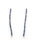 Lock Ready: Open Blue Kyanite Rondelle Strand