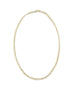 14K Gold Cupcake Setting Diamond Tennis Necklace