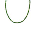 Green Tourmaline Rondelle Necklace