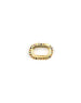 14K Gold Rainbow Sapphire Fine Lexi Lock Connector