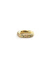 14K Gold Rainbow Sapphire Fine Lexi Lock Connector
