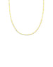 Neon Yellow Enamel Tin Cup Necklace