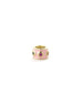 Mini 14K Gold Pink Enamel Rainbow Sapphire Charm Spacer