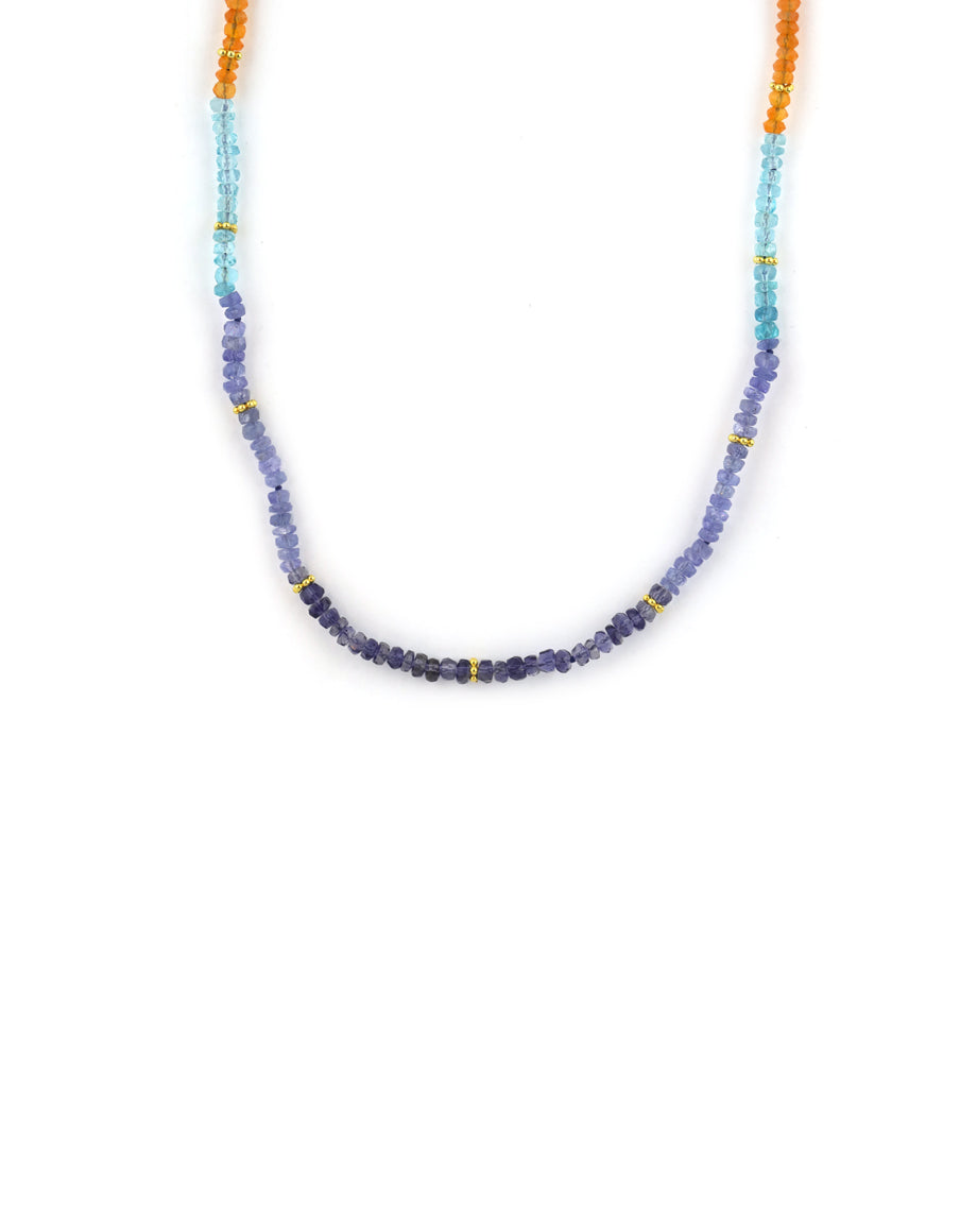 Seabreeze Gemstone Bali Necklace