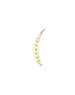 14K Gold Thin Crescent Moon Charm