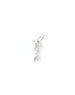 14K Gold Mini Cursive Diamond Love Charm