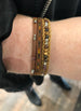 Chan Luu | Three Tier Brown Leather Bracelet