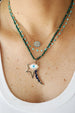 3mm Green Malachite Bali Necklace