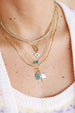 14K Gold Thin Diamond Choker
