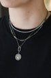 The Luxe Lexi Lock Necklace: Silver Paper Clip