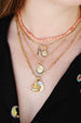 14K Gold Small St. Christopher Coin Charm