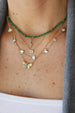 Itty Bitty Enamel Circle Evil Eye Necklace