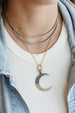 The Fine Lexi Lock Necklace: White Diamond