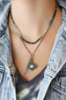 Ombre Emerald Bali Necklace
