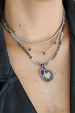 Silver Thin Diamond Choker