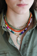 Orange Opal Bali Necklace