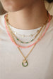 Pink Opal Bali Necklace