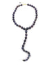 Black Baroque Pearl Lariat
