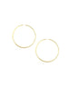 Thin Gold Infinity Hoop