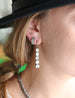 Thick Pave Diamond Huggie Earring