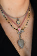 14K Gold Barbie Pink Enamel Heart Charm