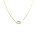 The Fine Lexi Lock Necklace: White Diamond