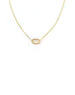 The Fine Lexi Lock Necklace: Rainbow Sapphire