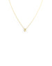 14K Gold Itty Bitty 3D Skull Necklace